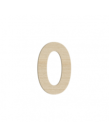 Chiffres En Bois Blanc 20,3 Cm Pour Déco Murale - Lot De 6, Loisirs Créatifs Et Personnalisation
