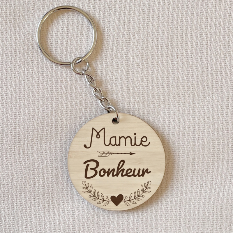 CLAPITO - Mot Bonheur en bois pour loisirs créatifs - H. 5cm - Ep. 3 mm CLAPITO - Mot Bonheur en bois pour loisirs créatifs - H. 5cm - Ep. 3 mm