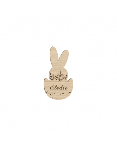Lapin de pâques personnalisé